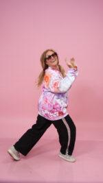 Floral Finesse Bomber Jacket