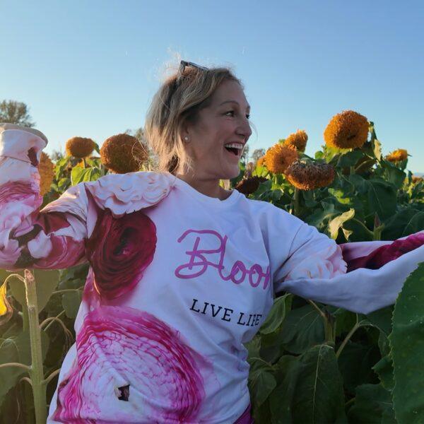 Bloom Live Life Sweatshirt